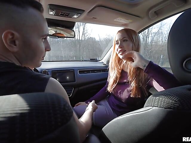 Kiara Lord - Fit redhead anal in ripped leggings