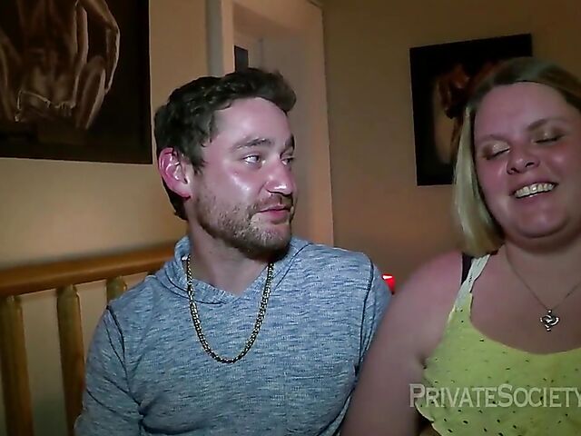 Lola & Caleb - Small-breasted amateur BBW anal with her boyfriend