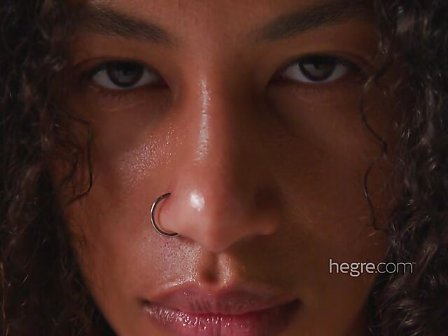 Erotic nude yoga with exotic goddess Teti