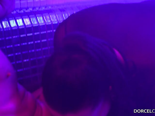 Steamy sauna fuck with sultry Anna Polina