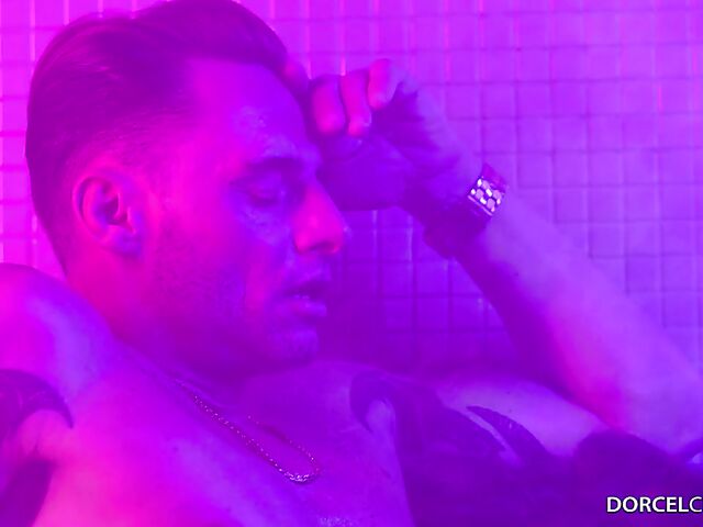 Steamy sauna fuck with sultry Anna Polina