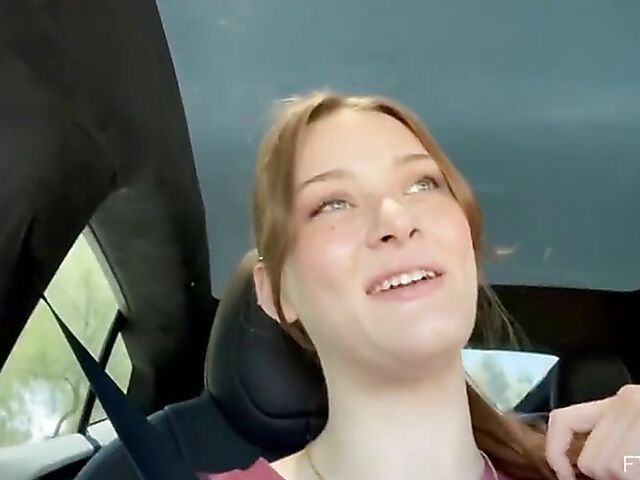 Tall cute babe with long legs Olivia Madison loves sex toys