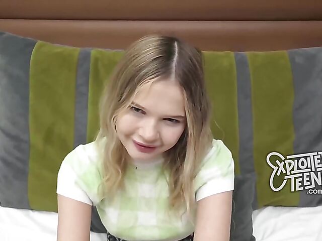 Coco Lovelock - Petite teen POV casting from your perspective