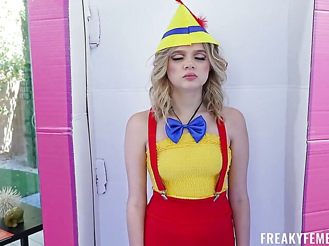 Horny old man fucks teen fembot Coco Lovelock