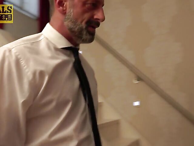 Rough anal with Pascal's new submissive slut Ivy Maddox