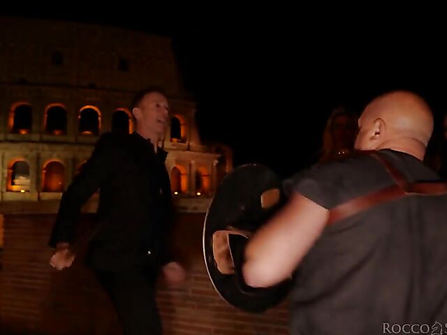 Crazy club orgy with Rocco Siffredi and Marika Milani