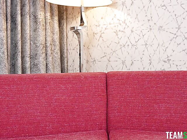 Curvy latina with big natural tits Crystal Chase gets humped