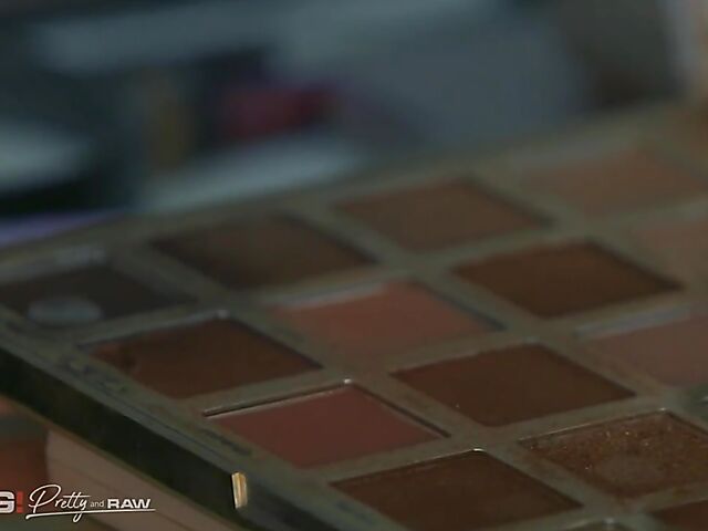 Alex Coal - Sweet natural brunette threesome with 2 guys