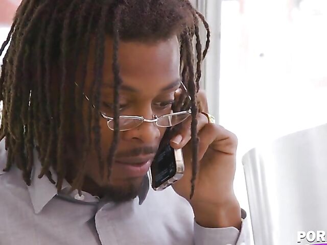 Horny Vanna Bardot loves her tutor's black cock