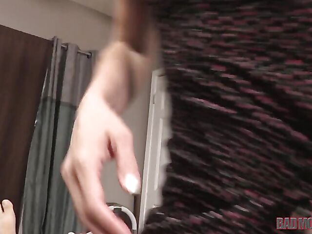 Rachel Cavalli - Big tits MILF POV Bad Mommy scene