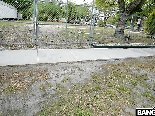 Small tits blonde teen Luna Fae gets picked up and fucked for money in Miami