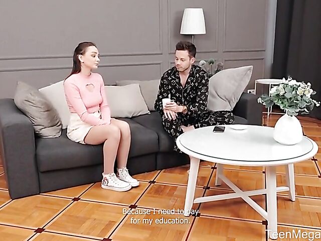 Cute Russian anal babe Olivia Trunk gets ass fucked