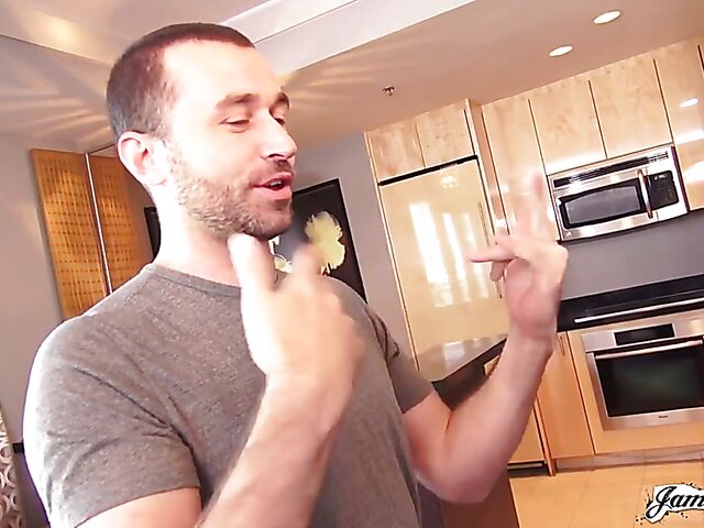 Porn backstage with Kristina Rose and James Deen