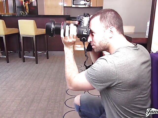 Porn backstage with Kristina Rose and James Deen