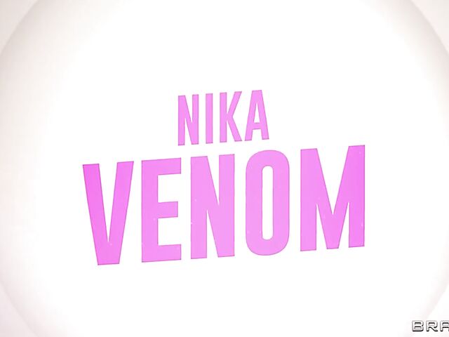 Lesbian kitchen fun with Paige Owens and busty Nika Venom