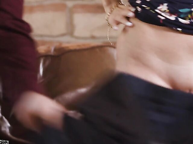 Tommy Pistol fucks Skylar Snow's shaved pussy as Texas Patti watches