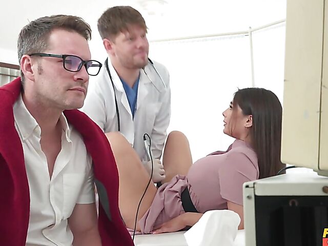 Fake doctor secretly fucks young and beautiful Tru Kait behind her boyfriend's back