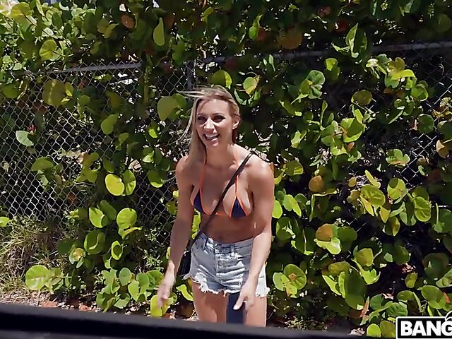 Hard body MILF interracial van fuck featuring Lani Rails