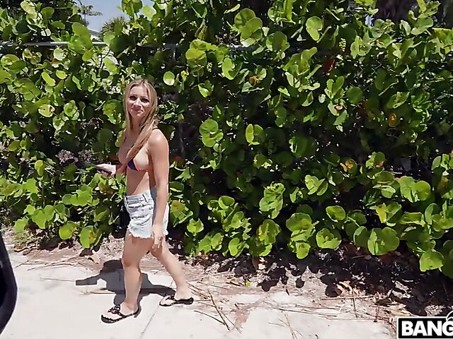 Hard body MILF interracial van fuck featuring Lani Rails