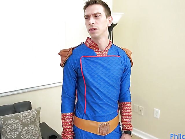 Powergirl and Homelander have hot sex in costumes featuring Cadence Lux