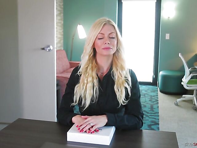 Teen lesbian redhead Madi Collins gets seduced by milf Serene Siren