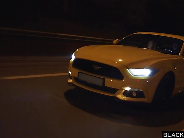 Big black dick in the middle of the night for white babe Melody Marks