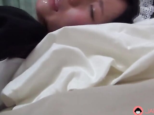 Shaved Japanese maid Mai Araki gets nailed in her sexy uniform