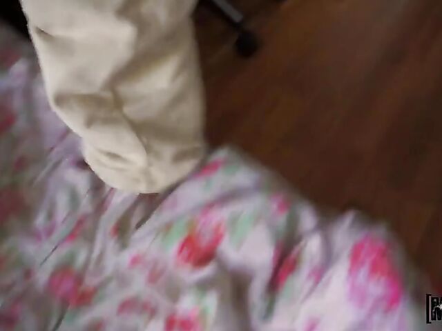 POV fuck video with hot Ukrainian roommate Yummy Mira