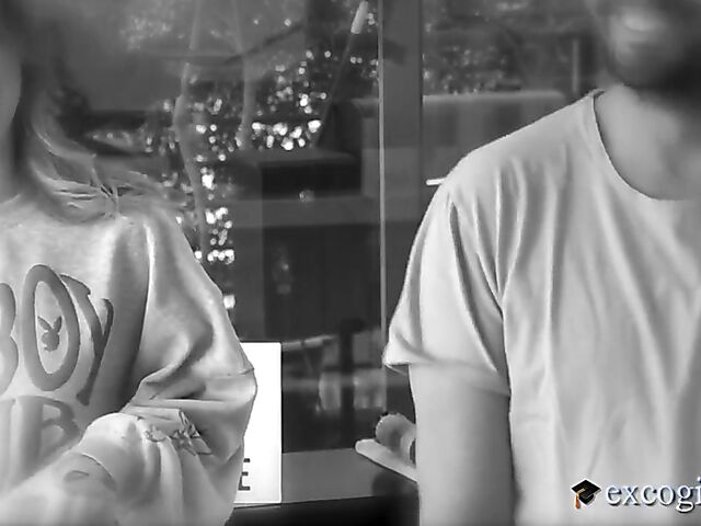 Pale pink pussy girl casting featuring Blair