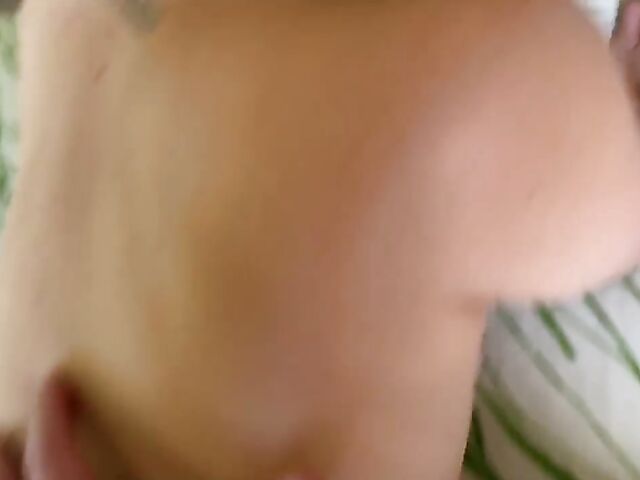 Sidney Summers - Girl with tattoo POV bedroom sex session