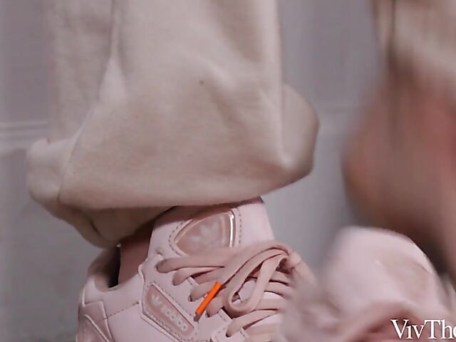 Kelly Collins and Sarah Cute are passionate lesbian lovers