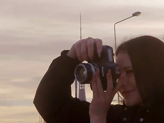 Matty & Simon Kitty - Romantic lesbian date and sex in the bathroom