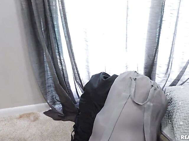 Panties aside for a POV fuck with Natalie Brook