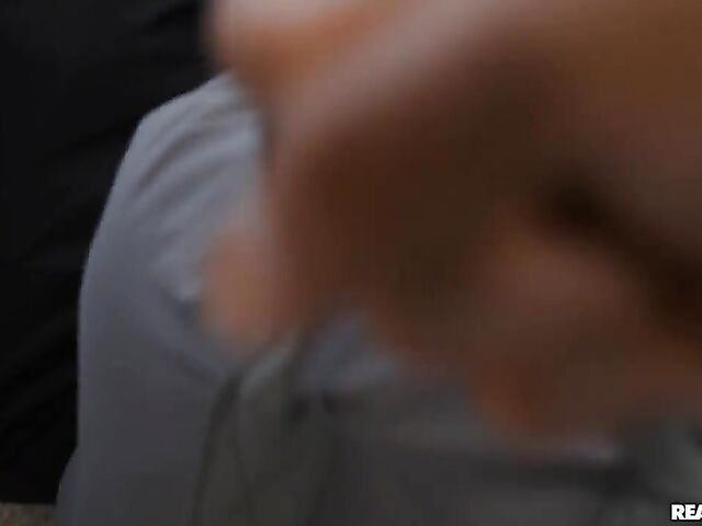 Panties aside for a POV fuck with Natalie Brook