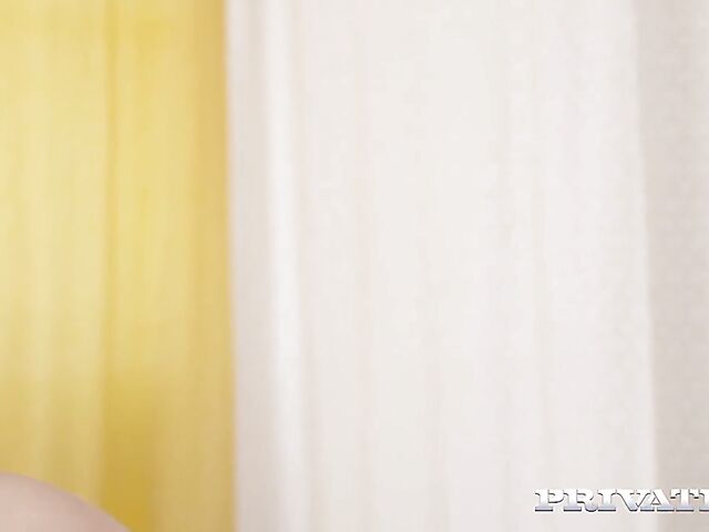 Lelya Mult - Redhead DP adventure with two studs