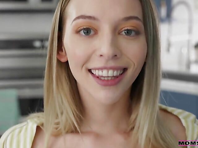 Brandi Love and Lily Larimar in step mom and teen threesome