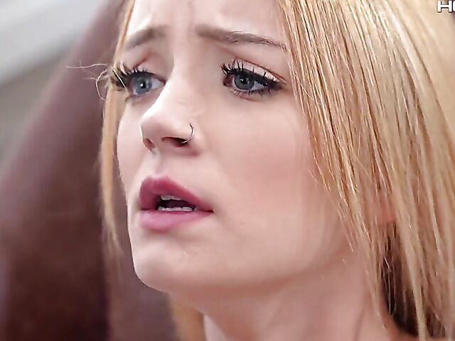 Black stockings anal with kinky pale babe Maria Kazi