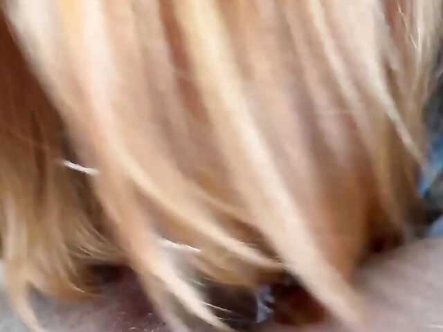 Emma Magnolia - Redhead with glasses POV suck and fuck in bed