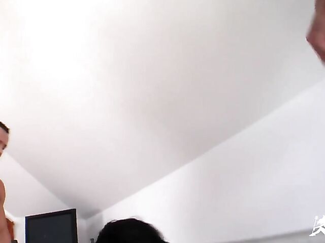 Young Aletta Ocean gangbang in the mirror