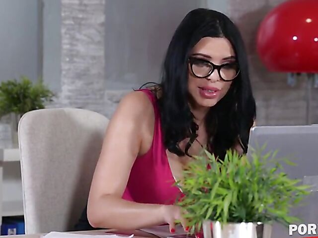 Euro foursome with bisexual babes Kira Queen and Sylvia Buntarka after a hard day at work