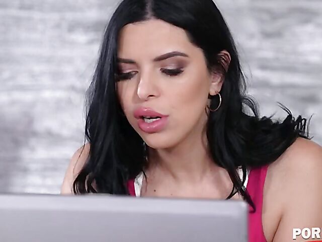 Euro foursome with bisexual babes Kira Queen and Sylvia Buntarka after a hard day at work