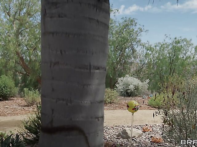 Bubble butt ebony shemale pornstar TS Jexxxica Blake gets banged in paradise