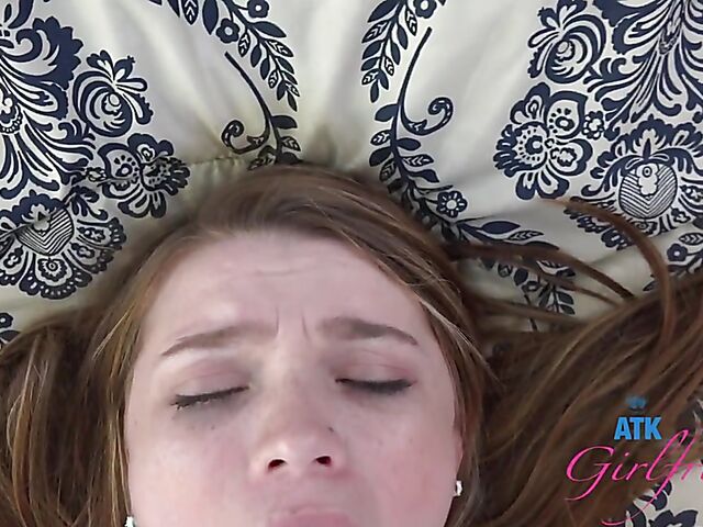 Cute POV young girlfriend Mazy Myers gets fingered and then fucked from your point of view