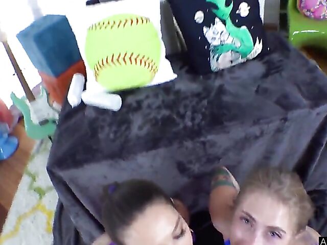 Perfect ass anal FFM ATOGM threesome with Katrina Colt and Electra Rayne