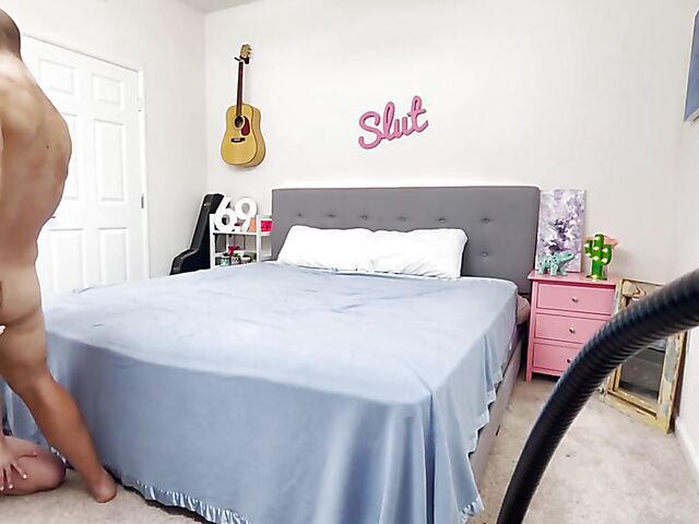 Behind the scenes fuck with slutty teen Anna Claire Clouds