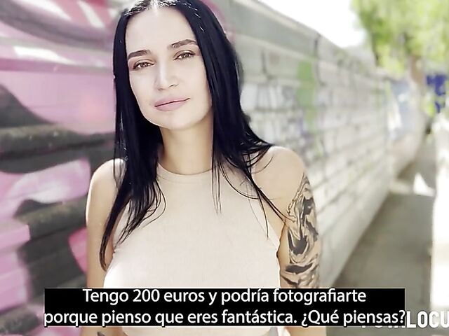 Darsi Devil is a beautiful brunette from Ukrain who gets picked up and fucked by Torbe