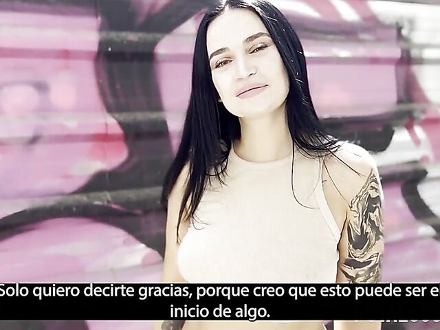 Darsi Devil is a beautiful brunette from Ukrain who gets picked up and fucked by Torbe