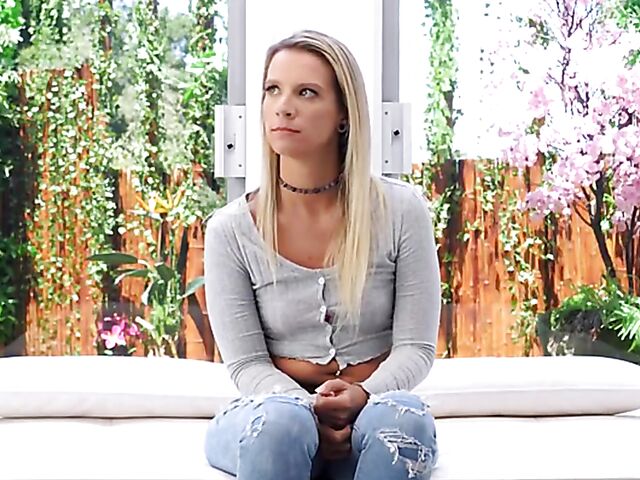 Calendar casting sex POV with eager blonde Misty