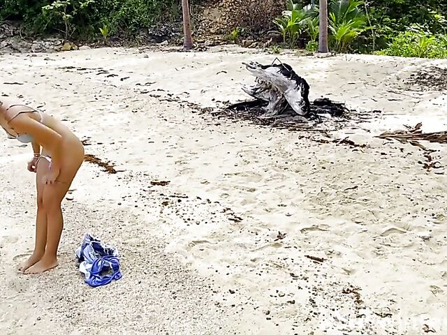 Naughty Francisca's vacation sex video with her real boyfriend