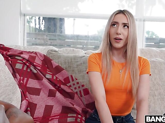 Petite BBC lover Sweet Sophia having big fun